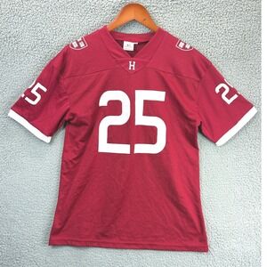 Synergy Harvard Crimson Football Jersey Mens M Maroon 25 Collegiate Blokecore